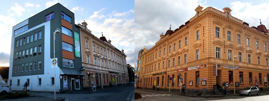Hotel Slavia Tabor Bagian luar foto